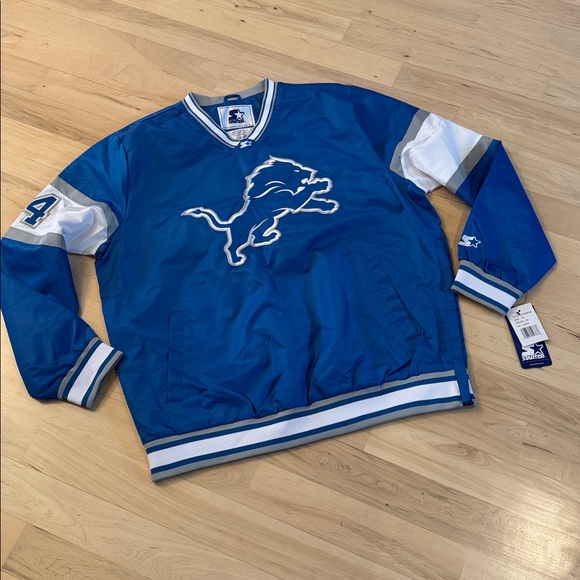 Starter Detroit Lions Signal Caller pullover jacket-New-XL - Picture 2 of 6
